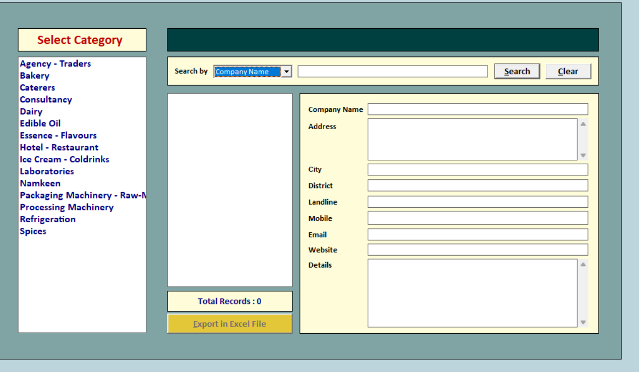 Food Laboratory Contacts – USB Pendrive (2025 Edition)